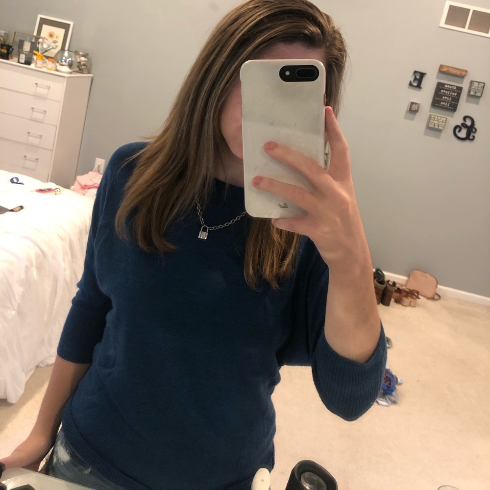 The Limited Quarter Sleeve Sweater